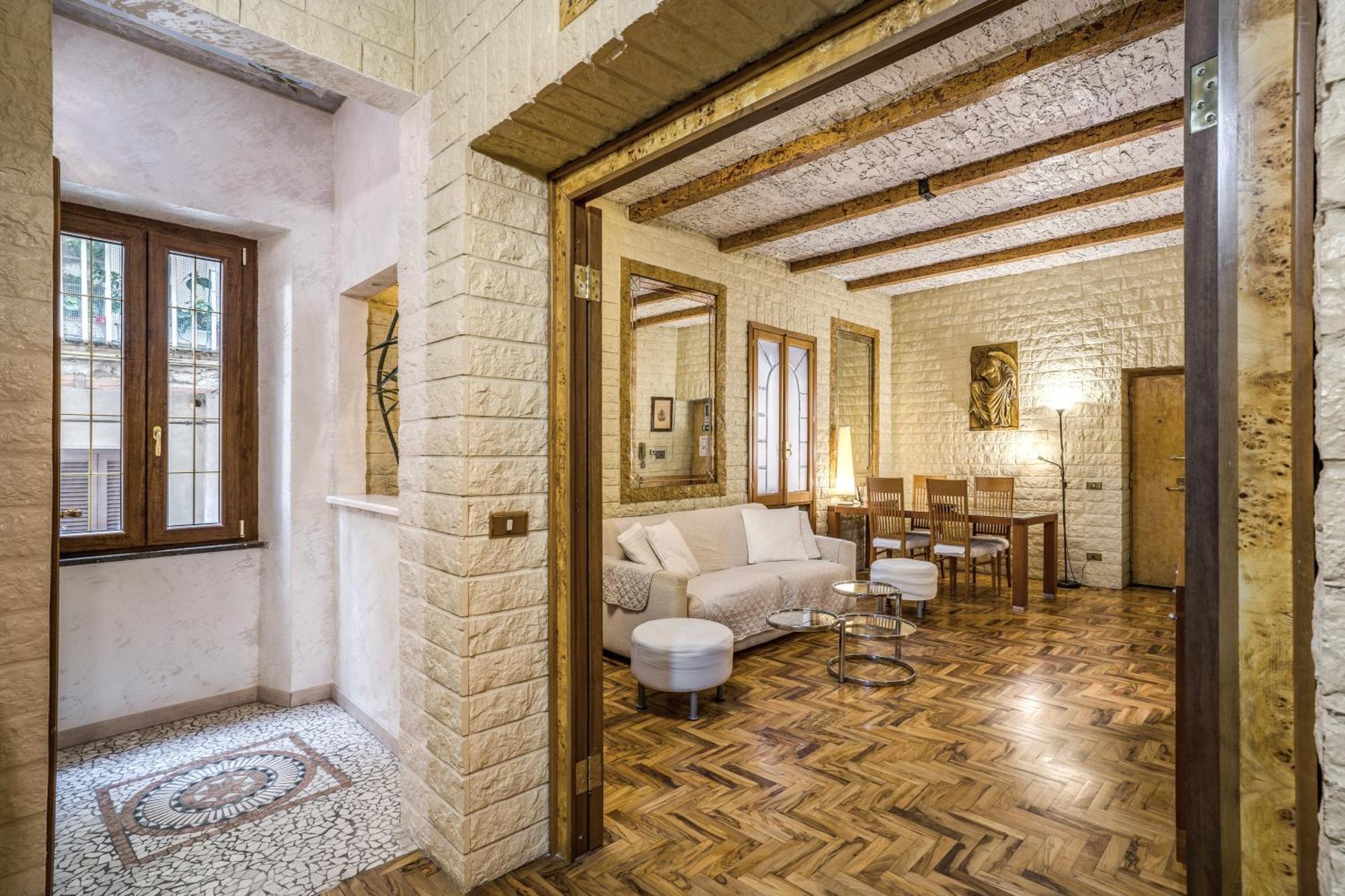 Fontana Di Trevi Charming Apartment Rzym Zewnętrze zdjęcie